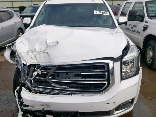 1GKS2AKCXGR163278 - 2016 GMC YUKON SLE WHITE photo 7