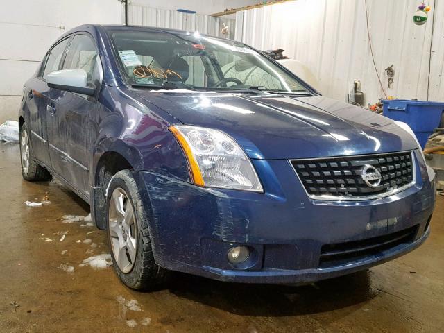 3N1AB61E48L622386 - 2008 NISSAN SENTRA 2.0 BLUE photo 1