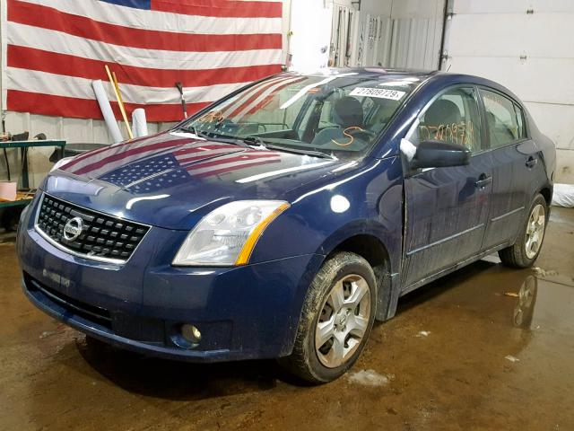 3N1AB61E48L622386 - 2008 NISSAN SENTRA 2.0 BLUE photo 2