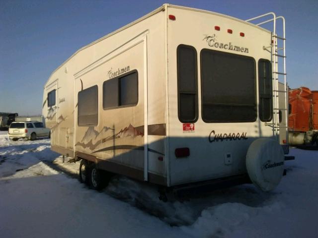 1TC3B059161312155 - 2006 COACH TRAILER WHITE photo 3