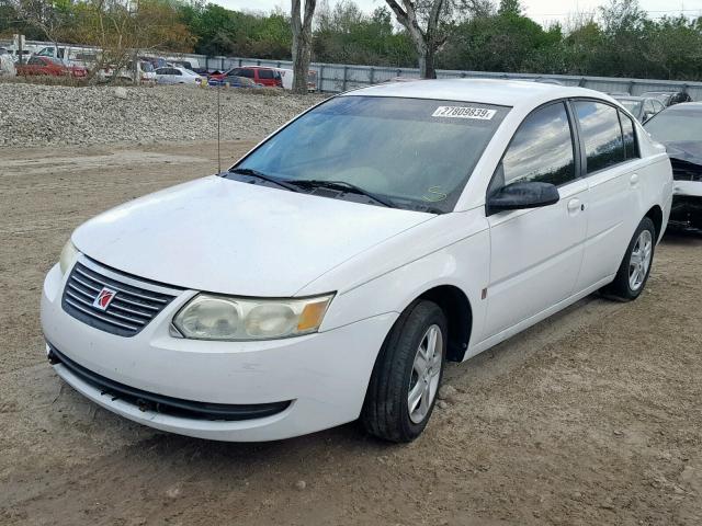 1G8AJ55F36Z190693 - 2006 SATURN ION LEVEL WHITE photo 2