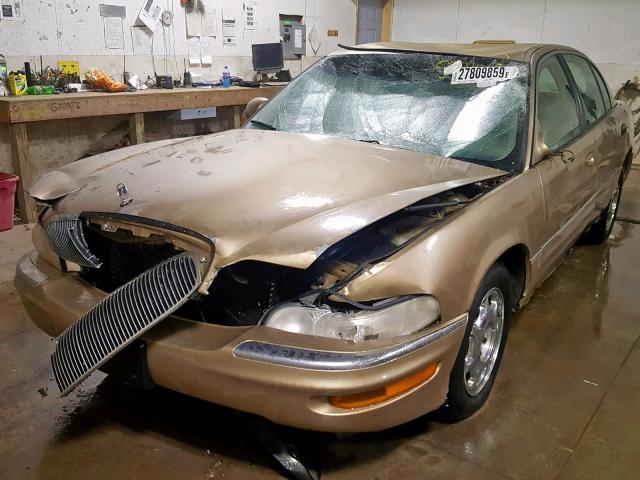 1G4CW52K7Y4139761 - 2000 BUICK PARK AVENU GOLD photo 2