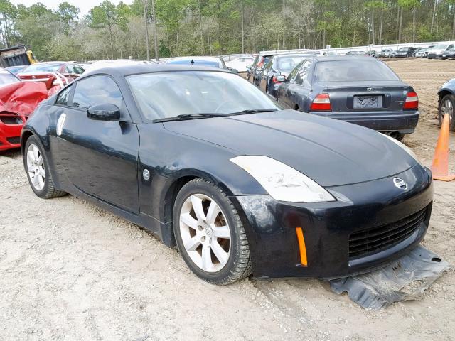 JN1AZ34D74M100607 - 2004 NISSAN 350Z COUPE BLACK photo 1