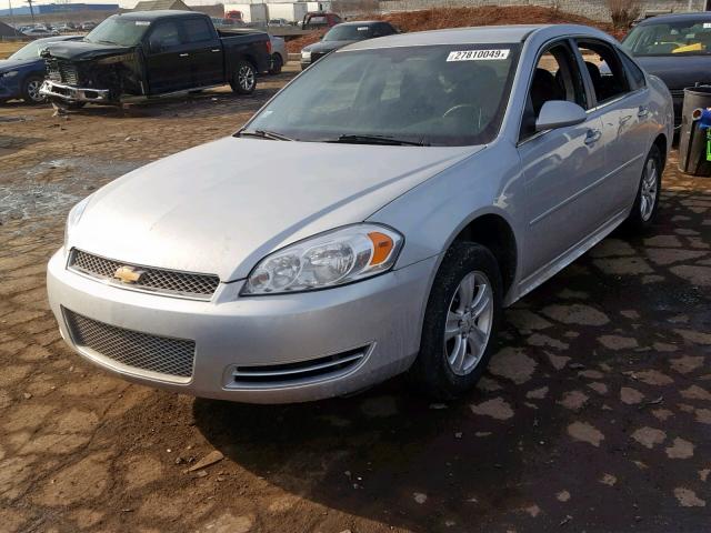 2G1WA5E37E1127680 - 2014 CHEVROLET IMPALA LIM GRAY photo 2