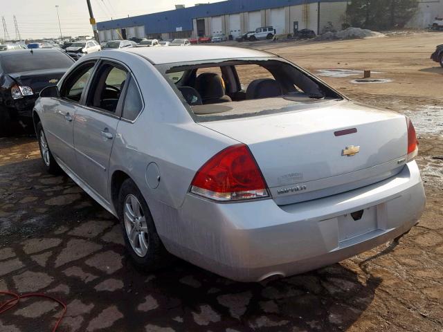 2G1WA5E37E1127680 - 2014 CHEVROLET IMPALA LIM GRAY photo 3