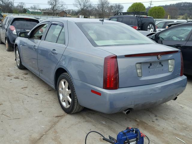 1G6DW677270169780 - 2007 CADILLAC STS BLUE photo 3