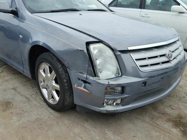 1G6DW677270169780 - 2007 CADILLAC STS BLUE photo 9