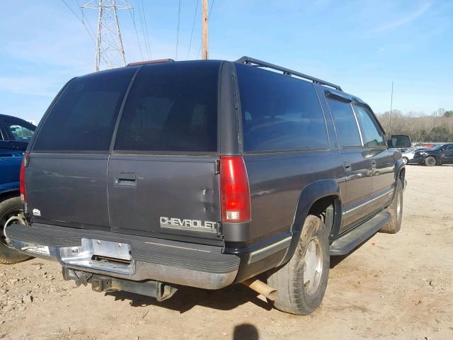 1GNFK16R7XJ380918 - 1999 CHEVROLET SUBURBAN K GRAY photo 4