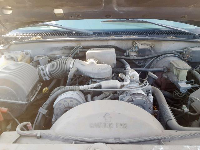 1GNFK16R7XJ380918 - 1999 CHEVROLET SUBURBAN K GRAY photo 7