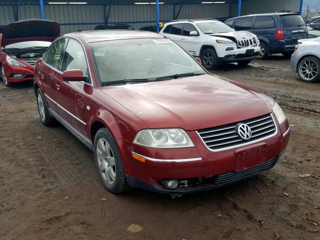 WVWTH63B63P115185 - 2003 VOLKSWAGEN PASSAT GLX 勃艮第红 照片 1
