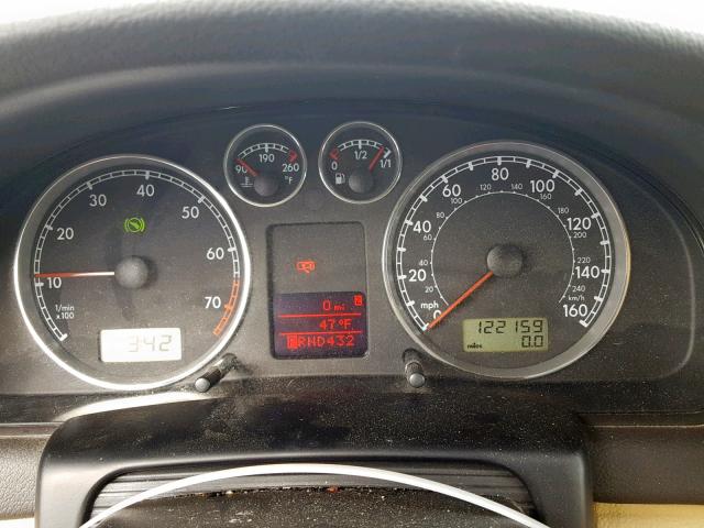 WVWTH63B63P115185 - 2003 VOLKSWAGEN PASSAT GLX 勃艮第红 照片 8