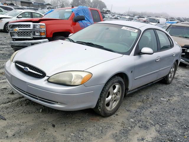 1FAFP55272A204455 - 2002 FORD TAURUS SES SILVER photo 2