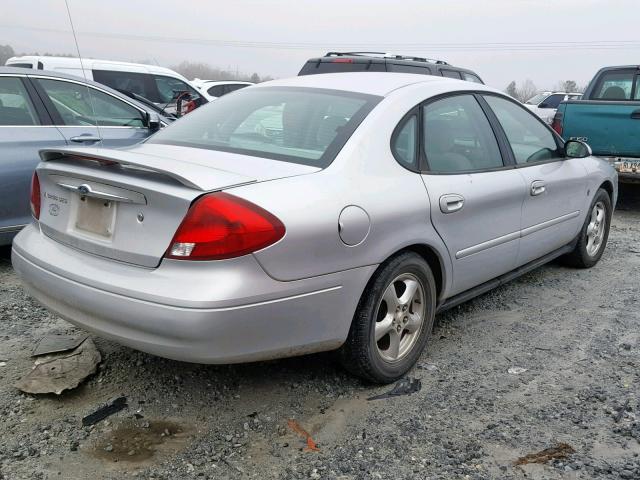 1FAFP55272A204455 - 2002 FORD TAURUS SES SILVER photo 4