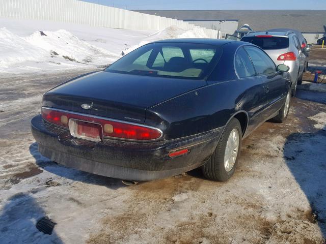 1G4GD2211S4728812 - 1995 BUICK RIVIERA BLACK photo 4