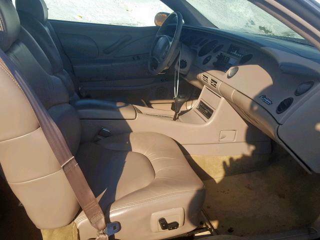 1G4GD2211S4728812 - 1995 BUICK RIVIERA BLACK photo 5