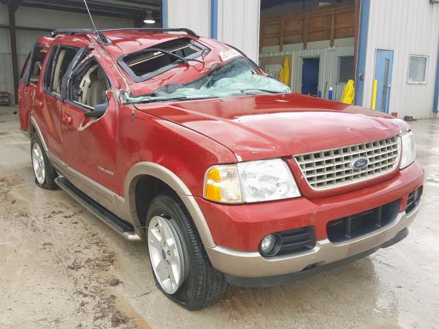 1FMZU64K94ZA05382 - 2004 FORD EXPLORER E RED photo 1