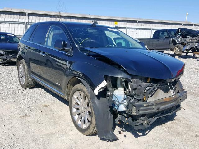 2LMDJ8JK2BBJ10353 - 2011 LINCOLN MKX BLACK photo 1