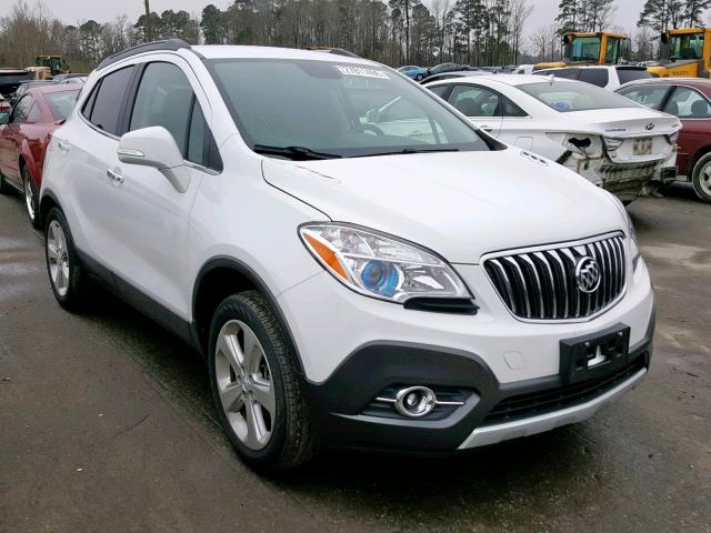 KL4CJGSB4GB613913 - 2016 BUICK ENCORE WHITE photo 1