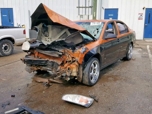1G1ZS51F46F106578 - 2006 CHEVROLET MALIBU LS ORANGE photo 2