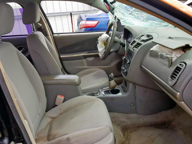 1G1ZS51F46F106578 - 2006 CHEVROLET MALIBU LS ORANGE photo 5