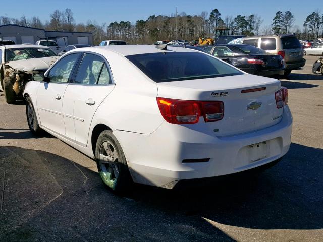 1G11B5SL0FU150638 - 2015 CHEVROLET MALIBU LS WHITE photo 3