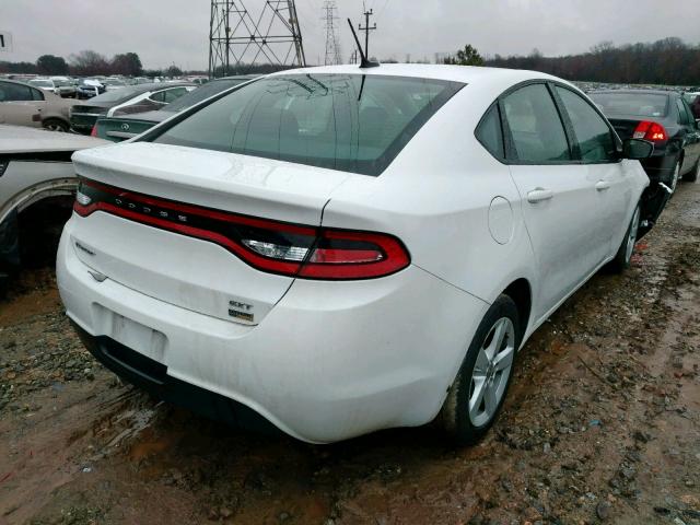 1C3CDFBA2GD623153 - 2016 DODGE DART SXT WHITE photo 4