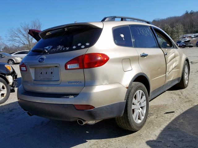 4S4WX93D694400526 - 2009 SUBARU TRIBECA LI TAN photo 4