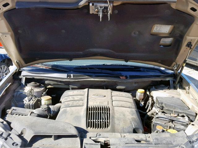 4S4WX93D694400526 - 2009 SUBARU TRIBECA LI TAN photo 7