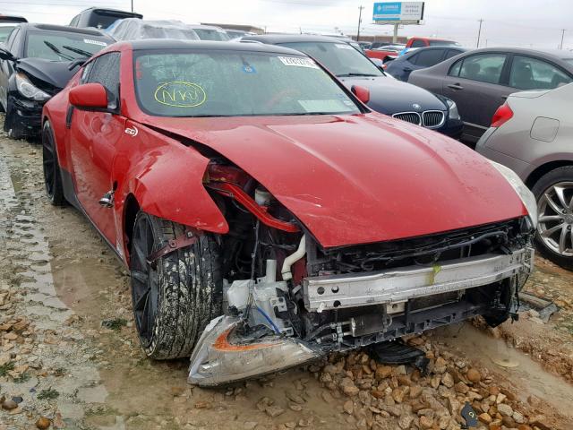 JN1AZ4EH1EM632458 - 2014 NISSAN 370Z BASE RED photo 1