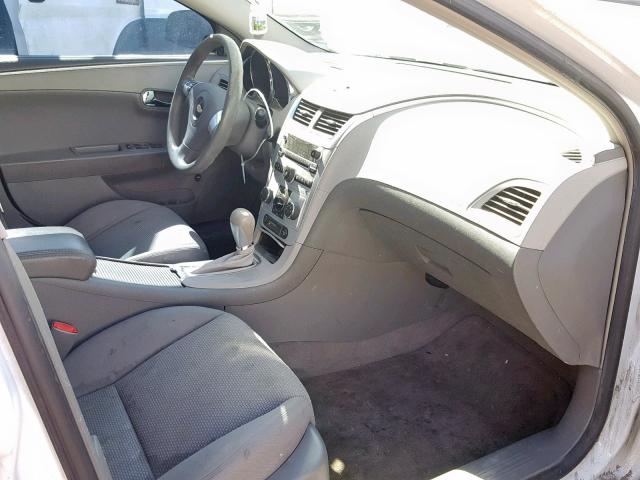 1G1ZG57B494122544 - 2009 CHEVROLET MALIBU LS WHITE photo 5