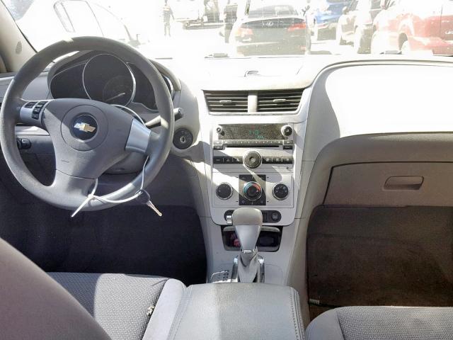 1G1ZG57B494122544 - 2009 CHEVROLET MALIBU LS WHITE photo 9