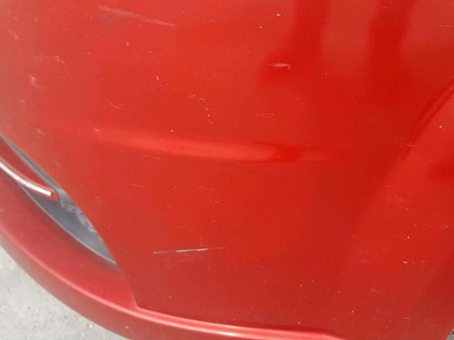 KL1TD56647B115524 - 2007 CHEVROLET AVEO BASE წითელი ფოტო 9