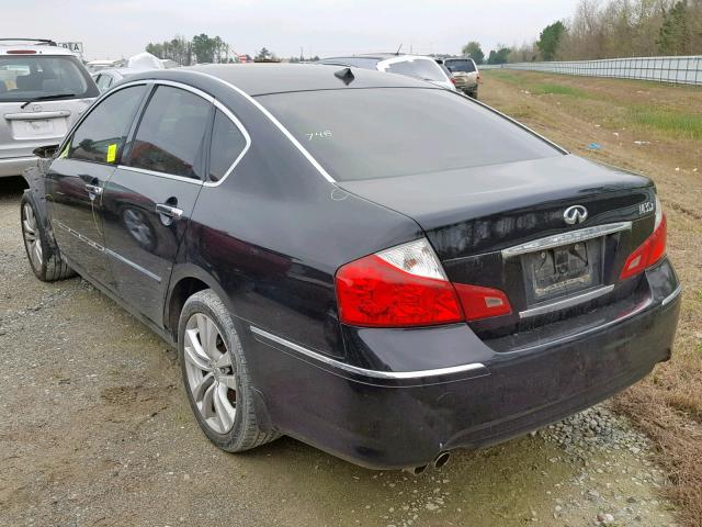 JNKAY01F08M652670 - 2008 INFINITI M35 BASE BLACK photo 3