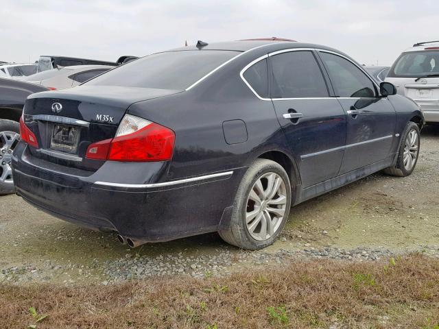 JNKAY01F08M652670 - 2008 INFINITI M35 BASE BLACK photo 4