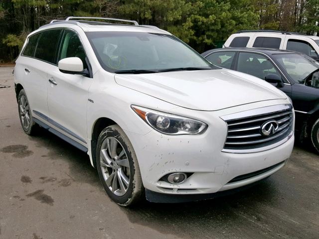 5N1CL0MN0EC530822 - 2014 INFINITI QX60 HYBRI WHITE photo 1