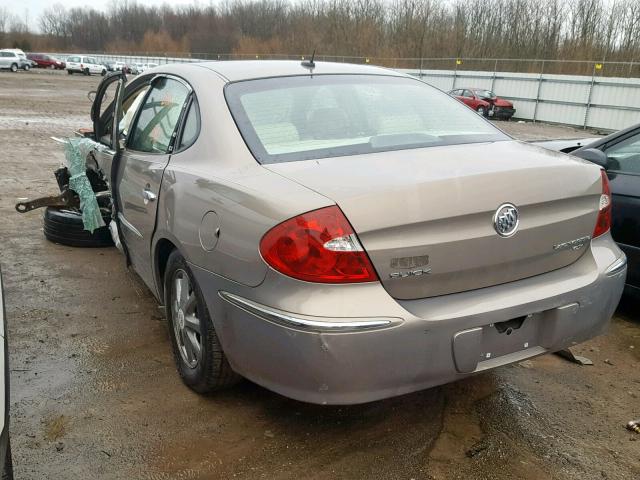 2G4WD582X71156235 - 2007 BUICK LACROSSE C GOLD photo 3