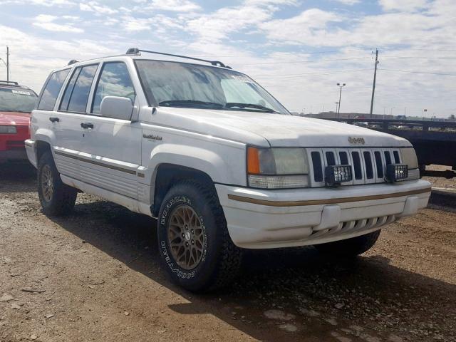 1J4GZ78Y3SC642120 - 1995 JEEP GRAND CHER WHITE photo 1