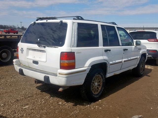 1J4GZ78Y3SC642120 - 1995 JEEP GRAND CHER WHITE photo 4