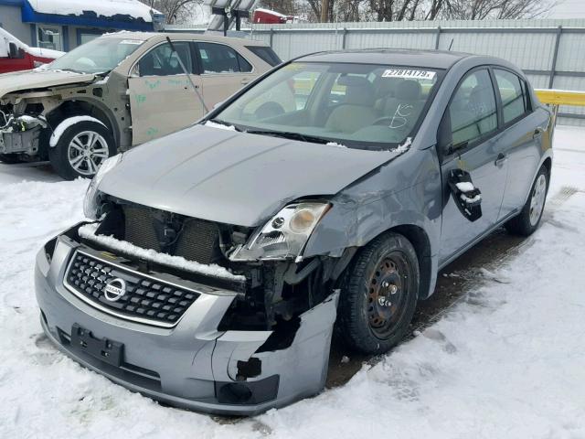 3N1AB61E47L632723 - 2007 NISSAN SENTRA 2.0 GRAY photo 2