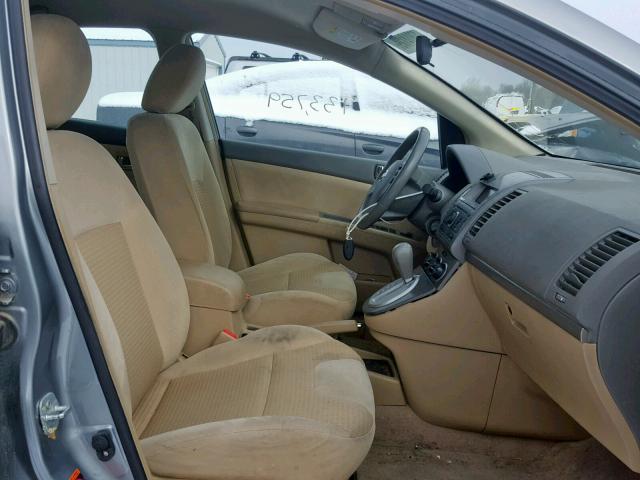 3N1AB61E47L632723 - 2007 NISSAN SENTRA 2.0 GRAY photo 5