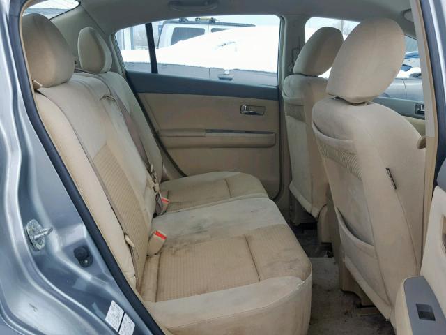 3N1AB61E47L632723 - 2007 NISSAN SENTRA 2.0 GRAY photo 6