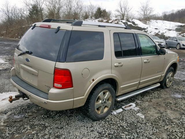 1FMDU75W05UA44877 - 2005 FORD EXPLORER L CREAM photo 4