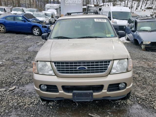 1FMDU75W05UA44877 - 2005 FORD EXPLORER L CREAM photo 9