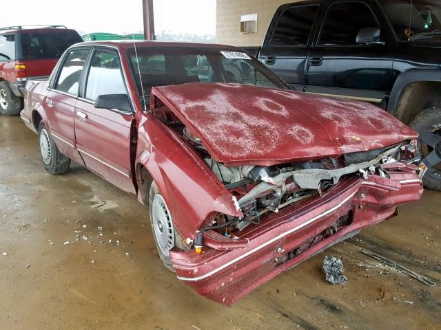 1G4AG55M0S6511406 - 1995 BUICK CENTURY SP MAROON photo 1