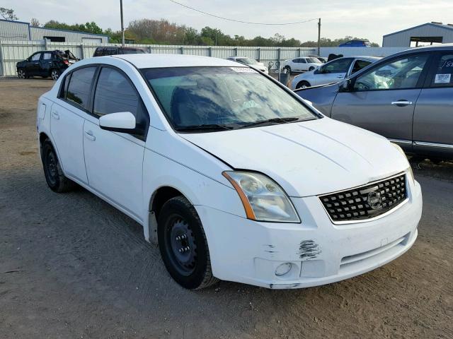 3N1AB61E19L632570 - 2009 NISSAN SENTRA 2.0 WHITE photo 1