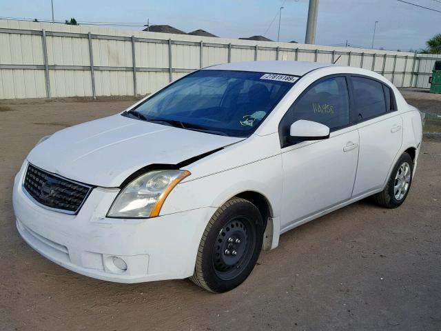 3N1AB61E19L632570 - 2009 NISSAN SENTRA 2.0 WHITE photo 2