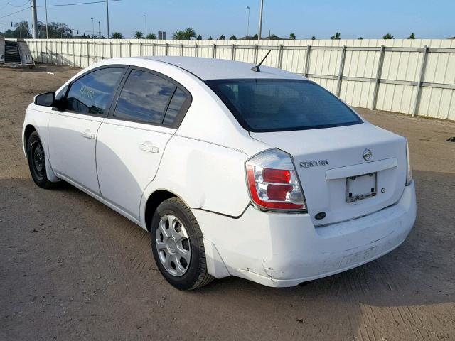 3N1AB61E19L632570 - 2009 NISSAN SENTRA 2.0 WHITE photo 3