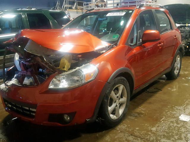 JS2YB417085103245 - 2008 SUZUKI SX4 TOURIN RED photo 2