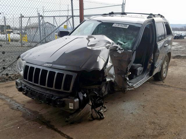 1J8GR48K77C618354 - 2007 JEEP GRAND CHER GRAY photo 2