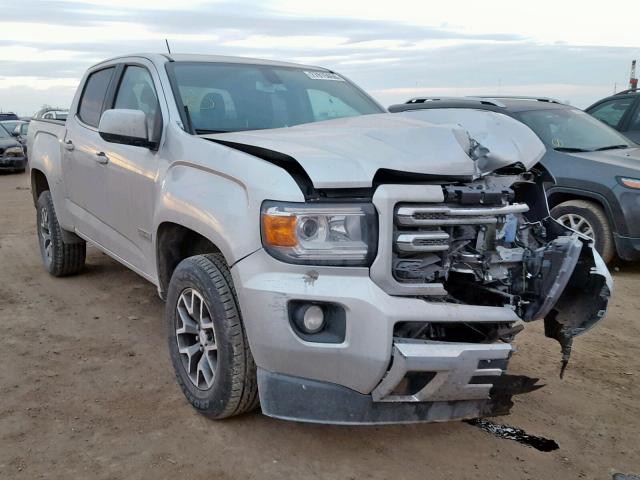 1GTG6BE30F1164394 - 2015 GMC CANYON SLE SILVER photo 1